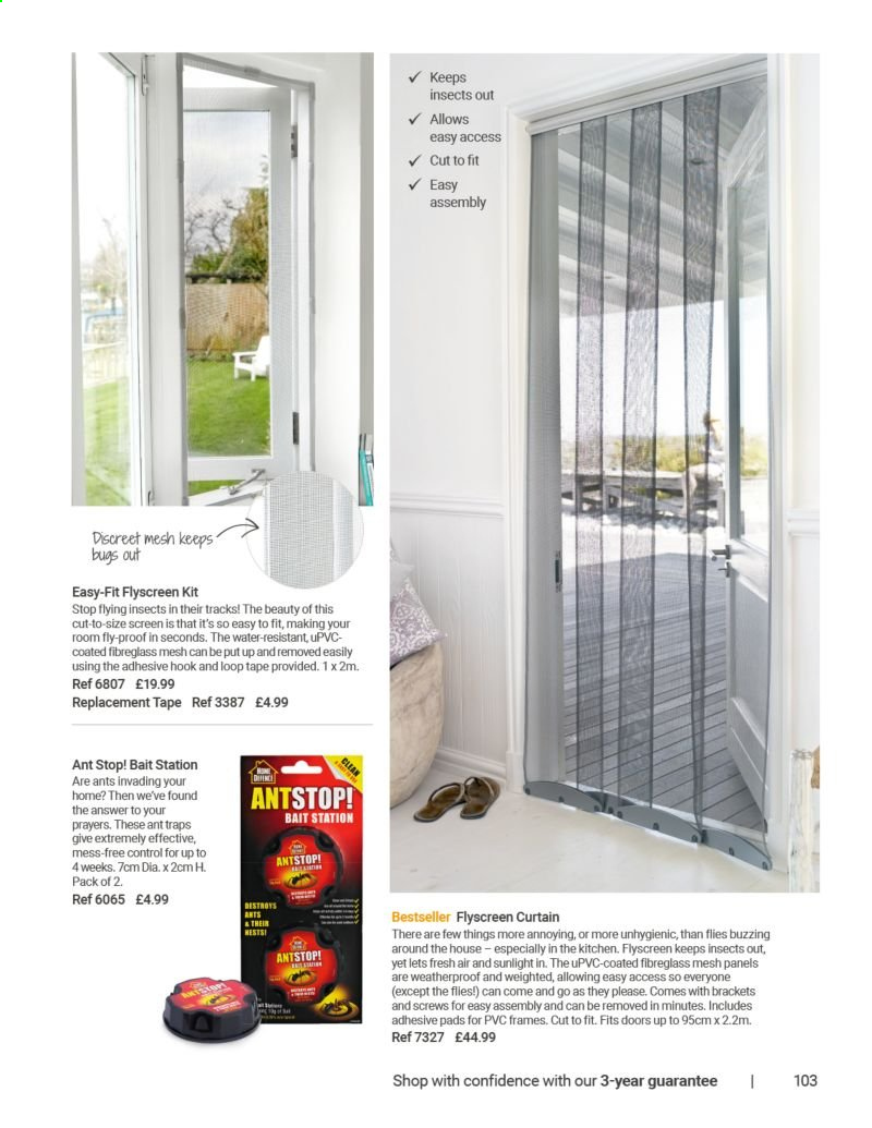 thumbnail - Lakeland offer  - Sales products - curtain. Page 103.