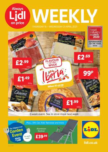 Lidl offer  - 15.4.2021 - 21.4.2021.
