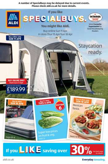 Aldi offer  - 11.4.2021 - 18.4.2021.