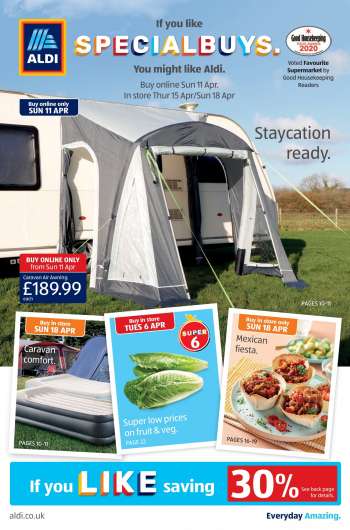Aldi offer  - 11.4.2021 - 18.4.2021.
