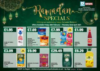Bestway offer  - 26.2.2021 - 22.4.2021.