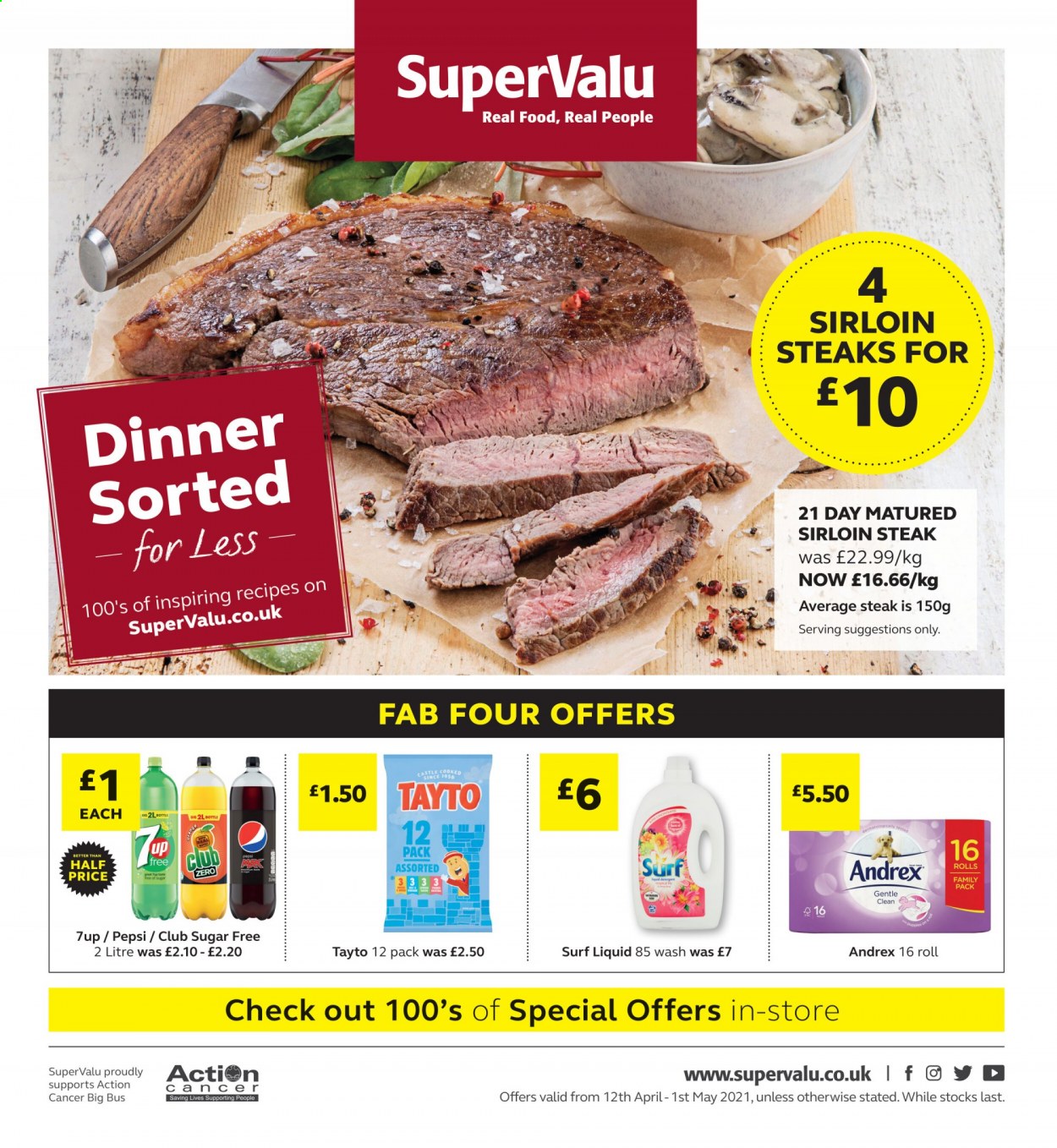 SuperValu offer - 12/04/2021 - 01/05/2021. Page 1
