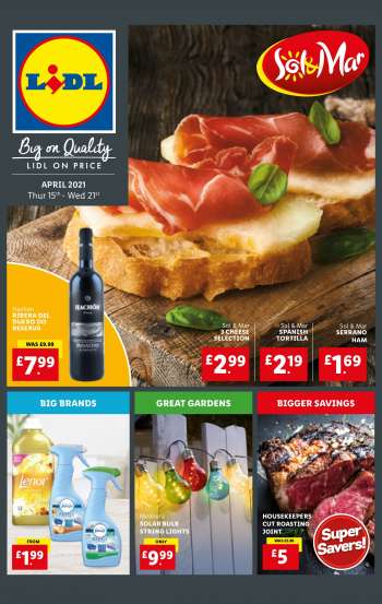Lidl offer  - 15.4.2021 - 21.4.2021.