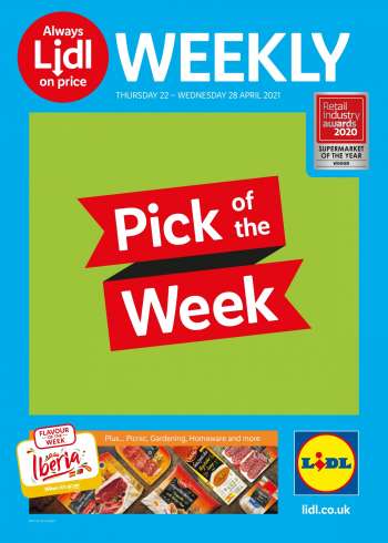 Lidl offer  - 22.4.2021 - 28.4.2021.
