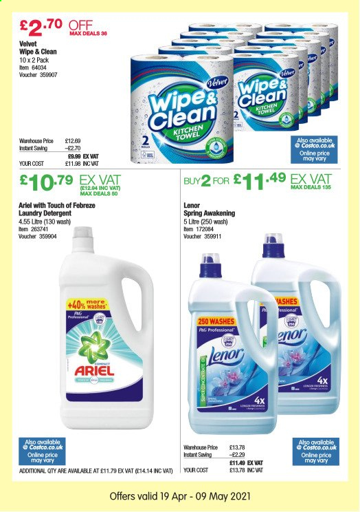 Costco offer - 19/04/2021 - 09/05/2021. Page 9