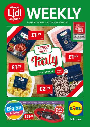 Lidl offer  - 29.4.2021 - 5.5.2021.