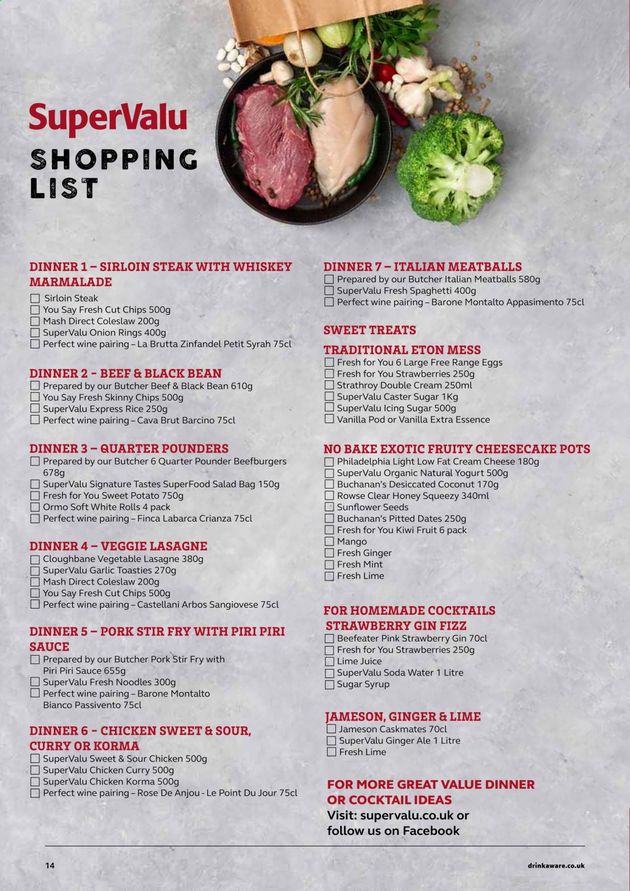 SuperValu offer. Page 14