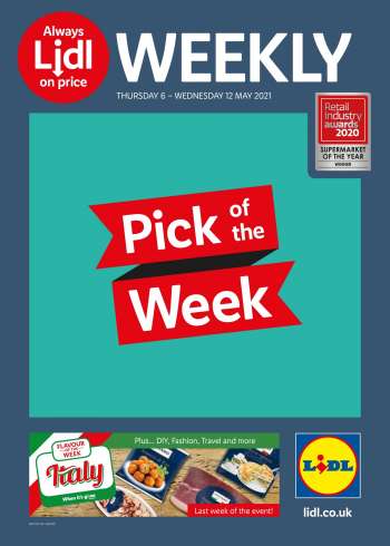 Lidl offer  - 6.5.2021 - 12.5.2021.