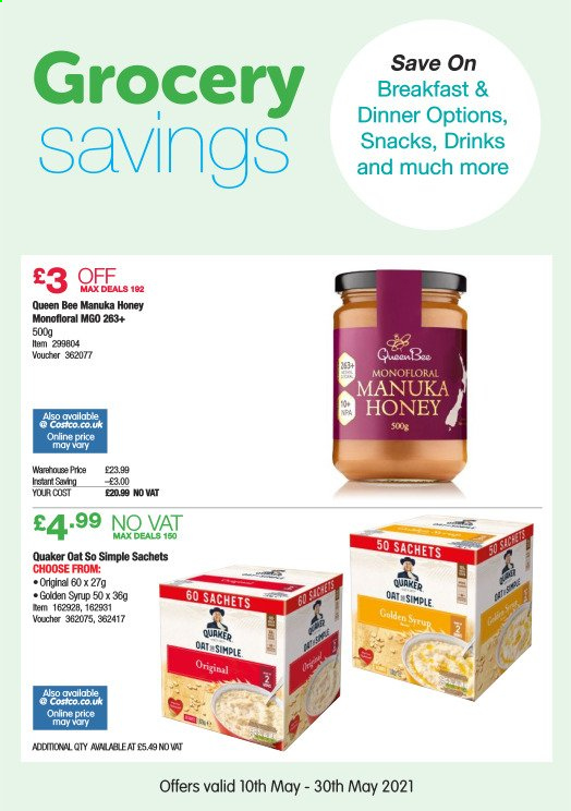 Costco offer - 10/05/2021 - 30/05/2021. Page 16