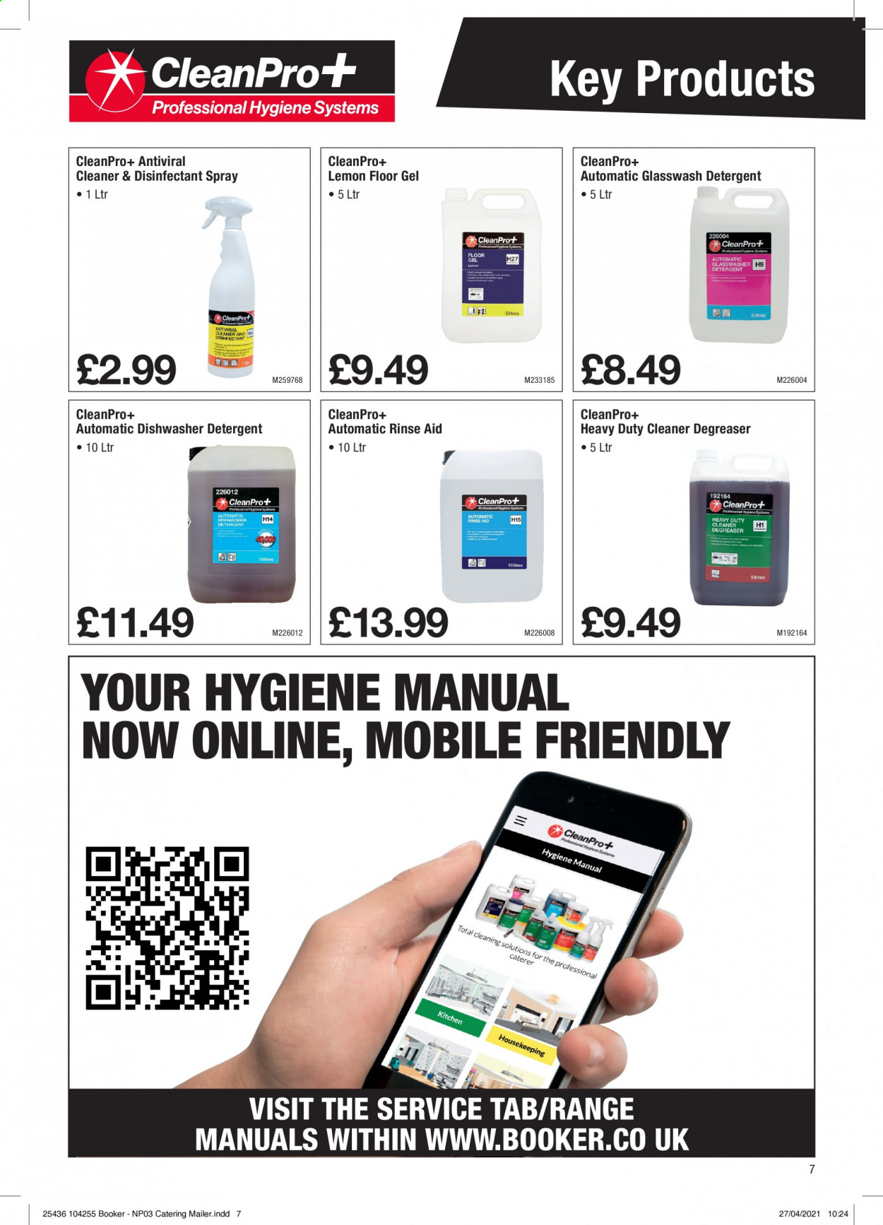 thumbnail - Makro offer  - 11/05/2021 - 01/06/2021 - Sales products - detergent, cleaner, desinfection, antibacterial spray. Page 7.
