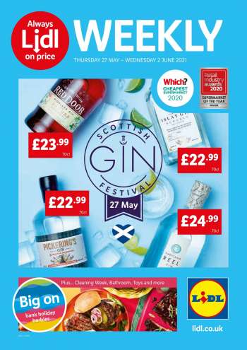 Lidl offer  - 27.5.2021 - 2.6.2021.
