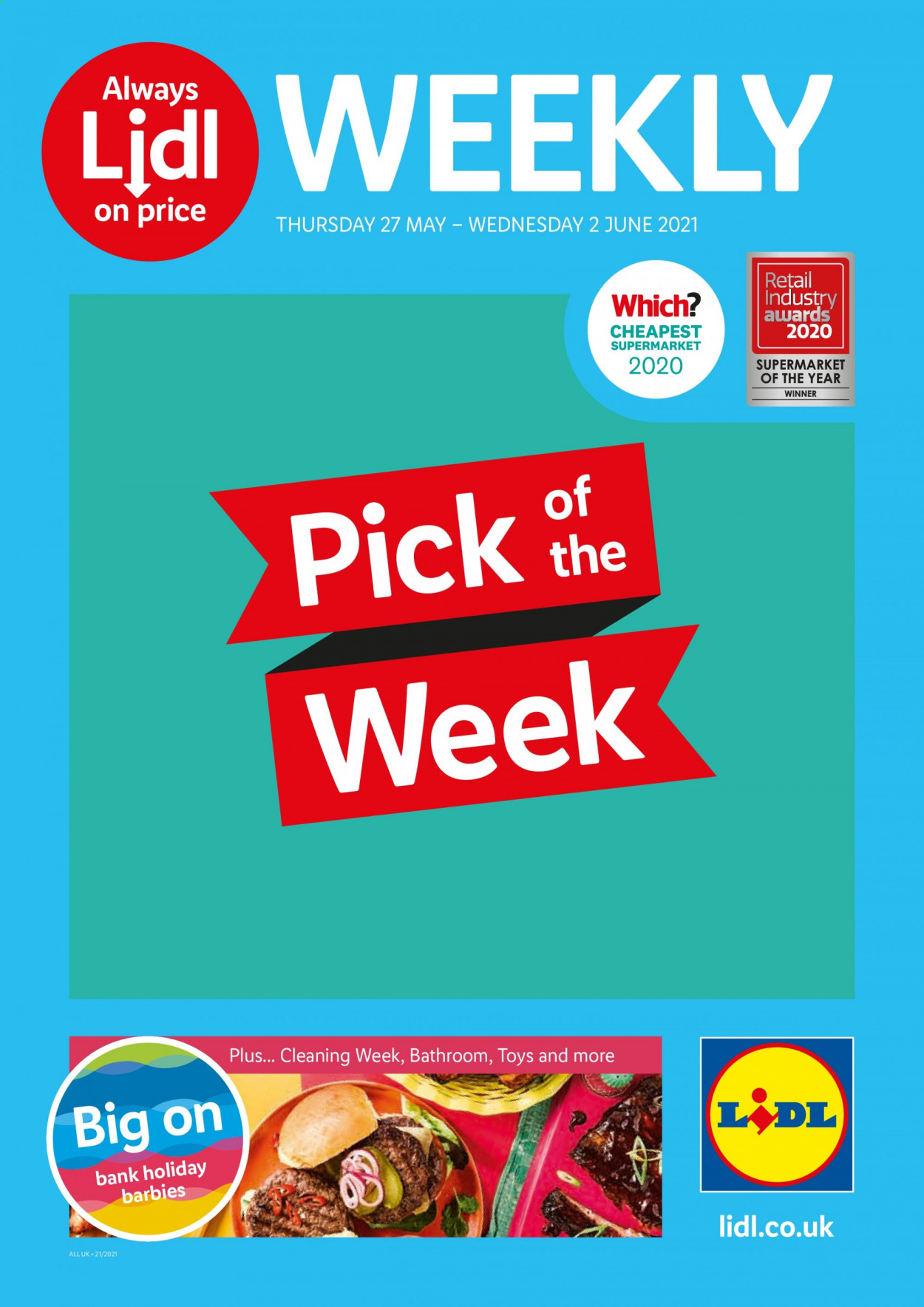 Lidl offer - 27/05/2021 - 02/06/2021. Page 1