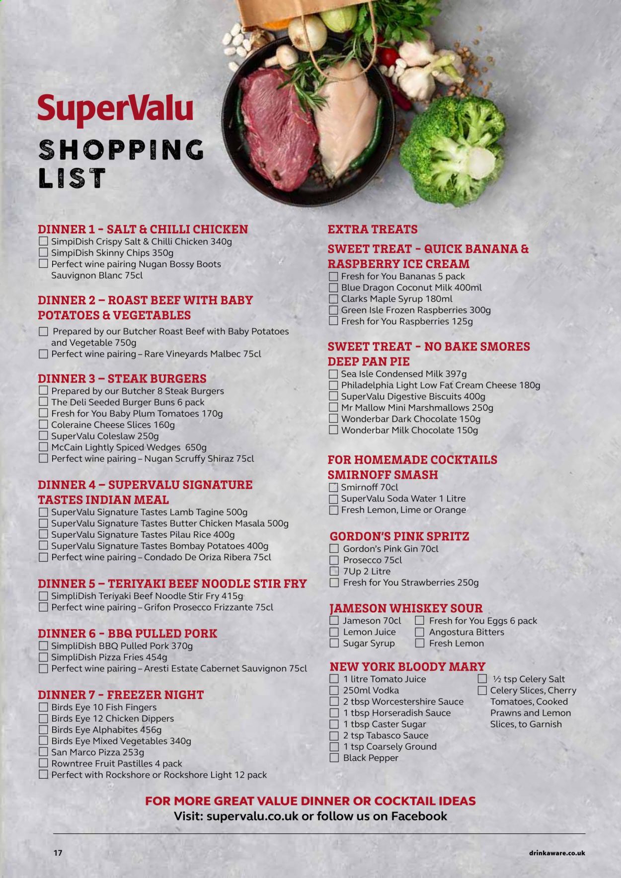 SuperValu offer. Page 17