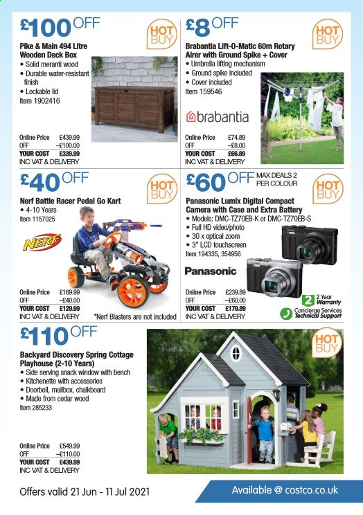 Costco offer - 21/06/2021 - 11/07/2021. Page 27