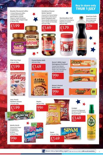 SPAM deals - ALDI • Today's offer from leaflets