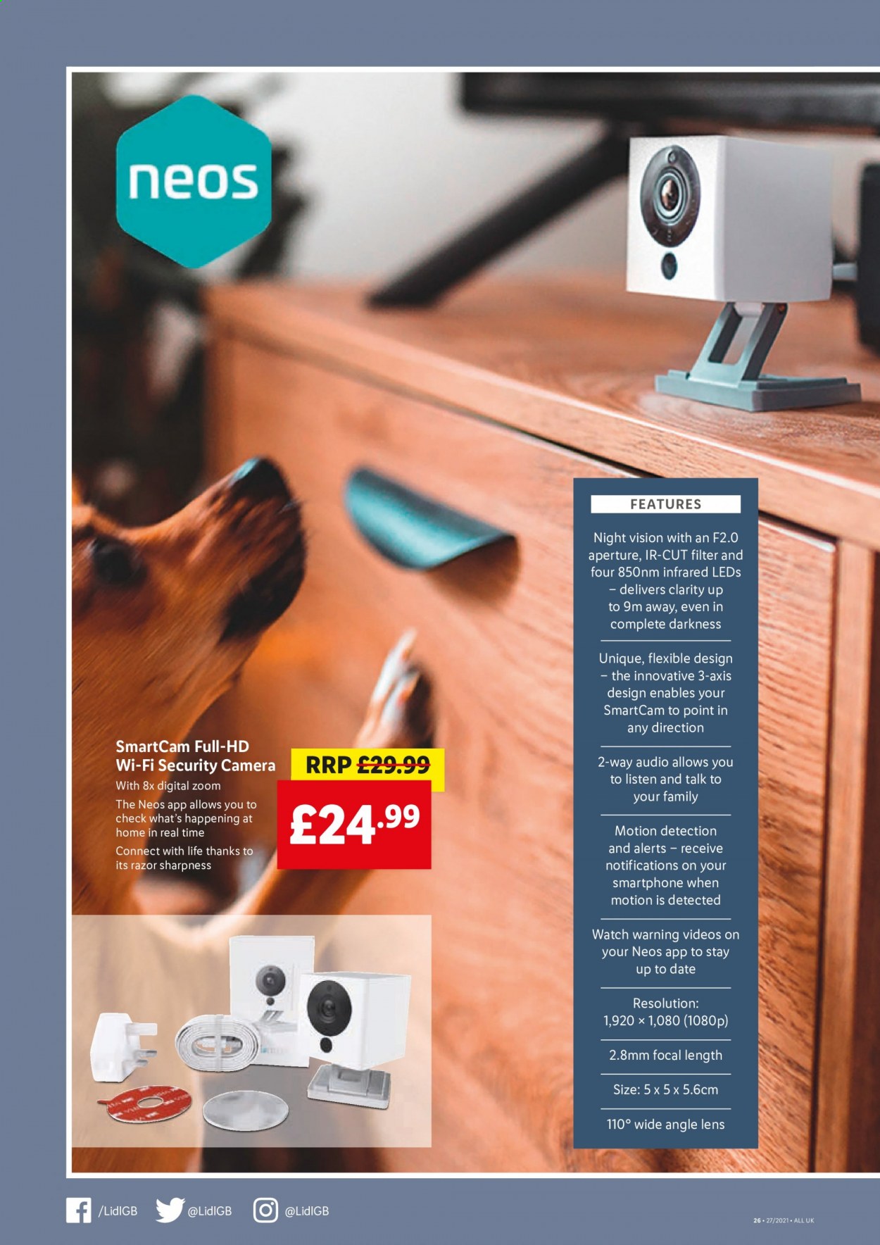 thumbnail - Lidl offer  - 08/07/2021 - 14/07/2021 - Sales products - razor, watch. Page 20.
