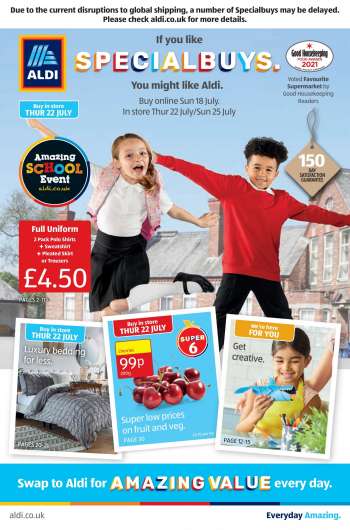 Aldi offer  - 18.7.2021 - 25.7.2021.