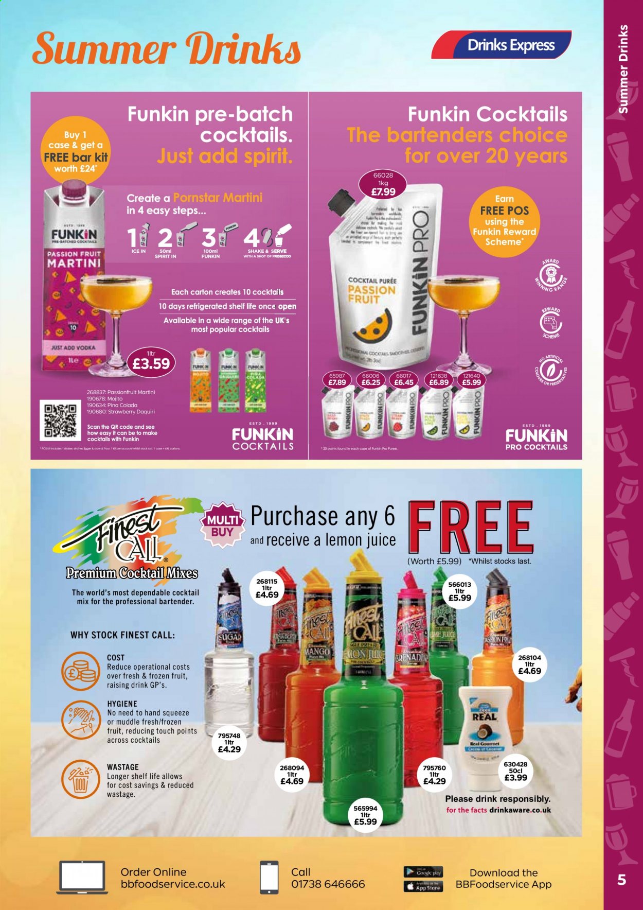 thumbnail - Bestway offer  - 16/07/2021 - 09/09/2021 - Sales products - lemon juice, Martini. Page 5.