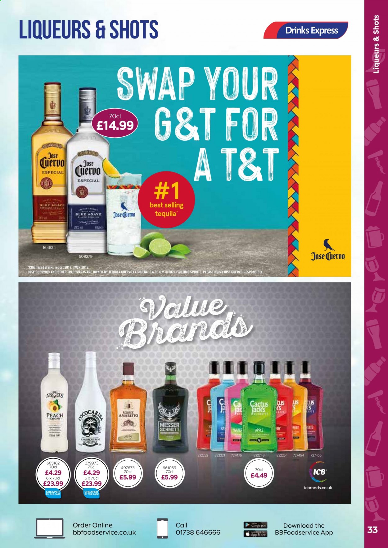 thumbnail - Bestway offer  - 16/07/2021 - 09/09/2021 - Sales products - tequila. Page 33.
