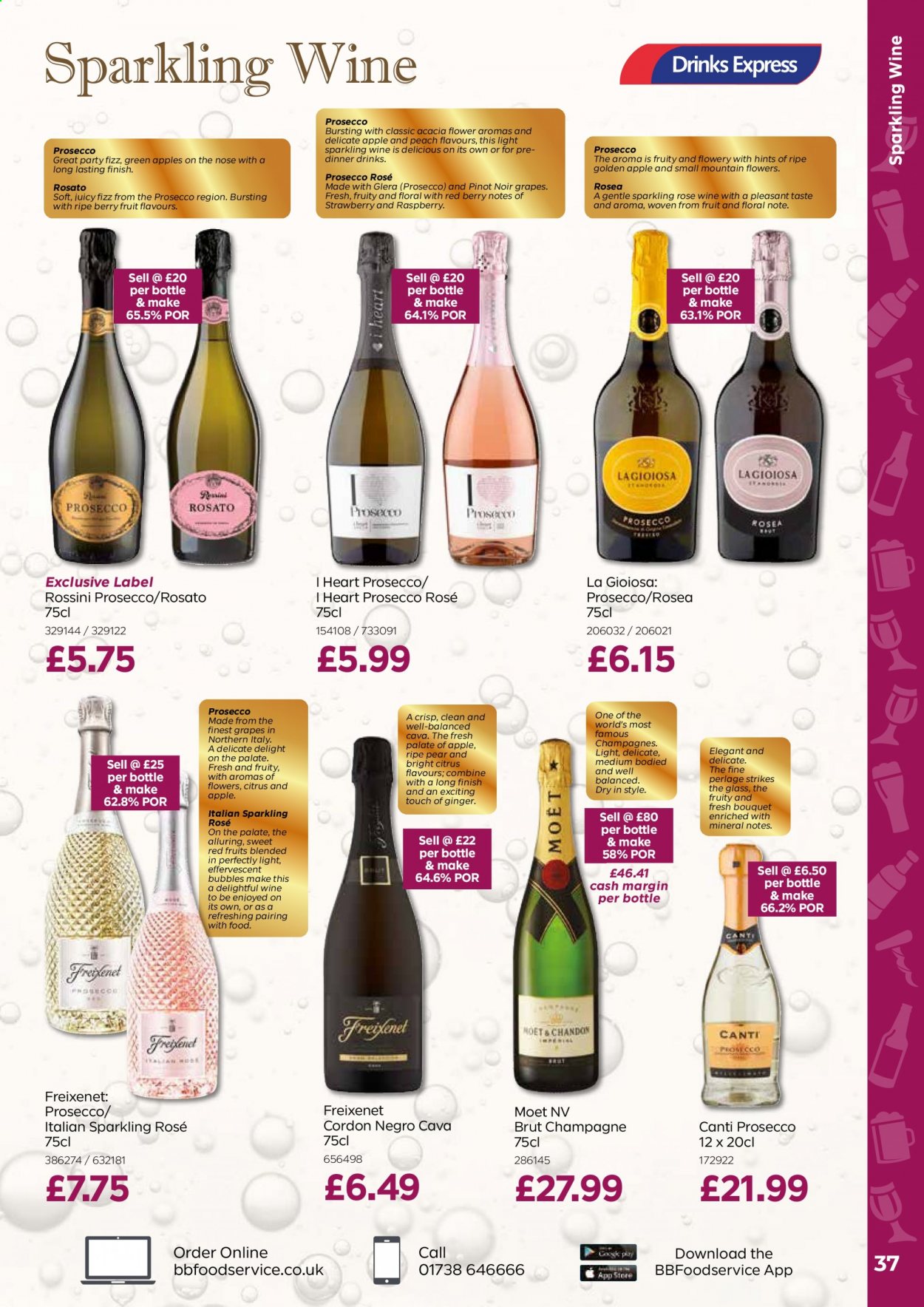 thumbnail - Bestway offer  - 16/07/2021 - 09/09/2021 - Sales products - grapes, pears, sparkling wine, champagne, prosecco, Moët & Chandon, rosé wine. Page 37.