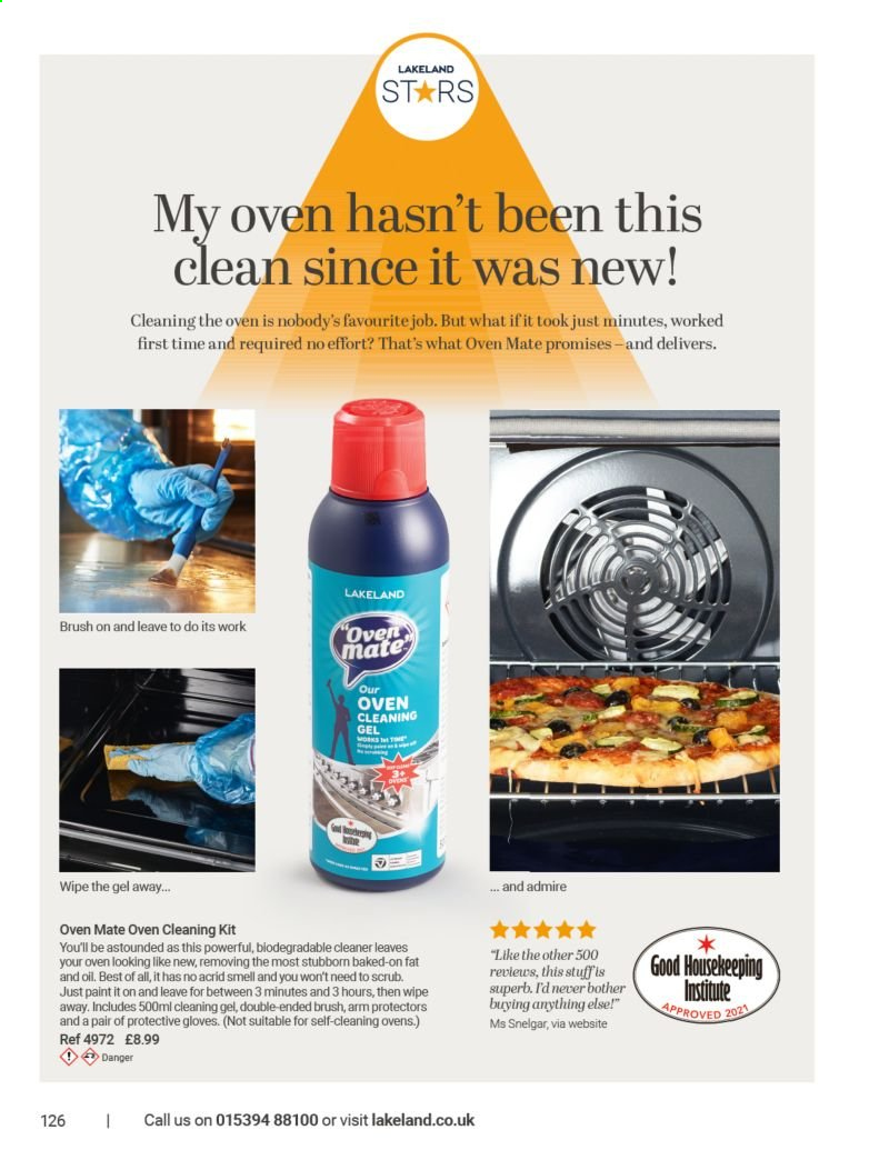 thumbnail - Lakeland offer  - Sales products - cleaner. Page 126.