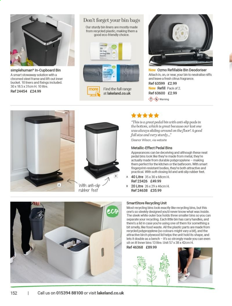 Lakeland offer. Page 152