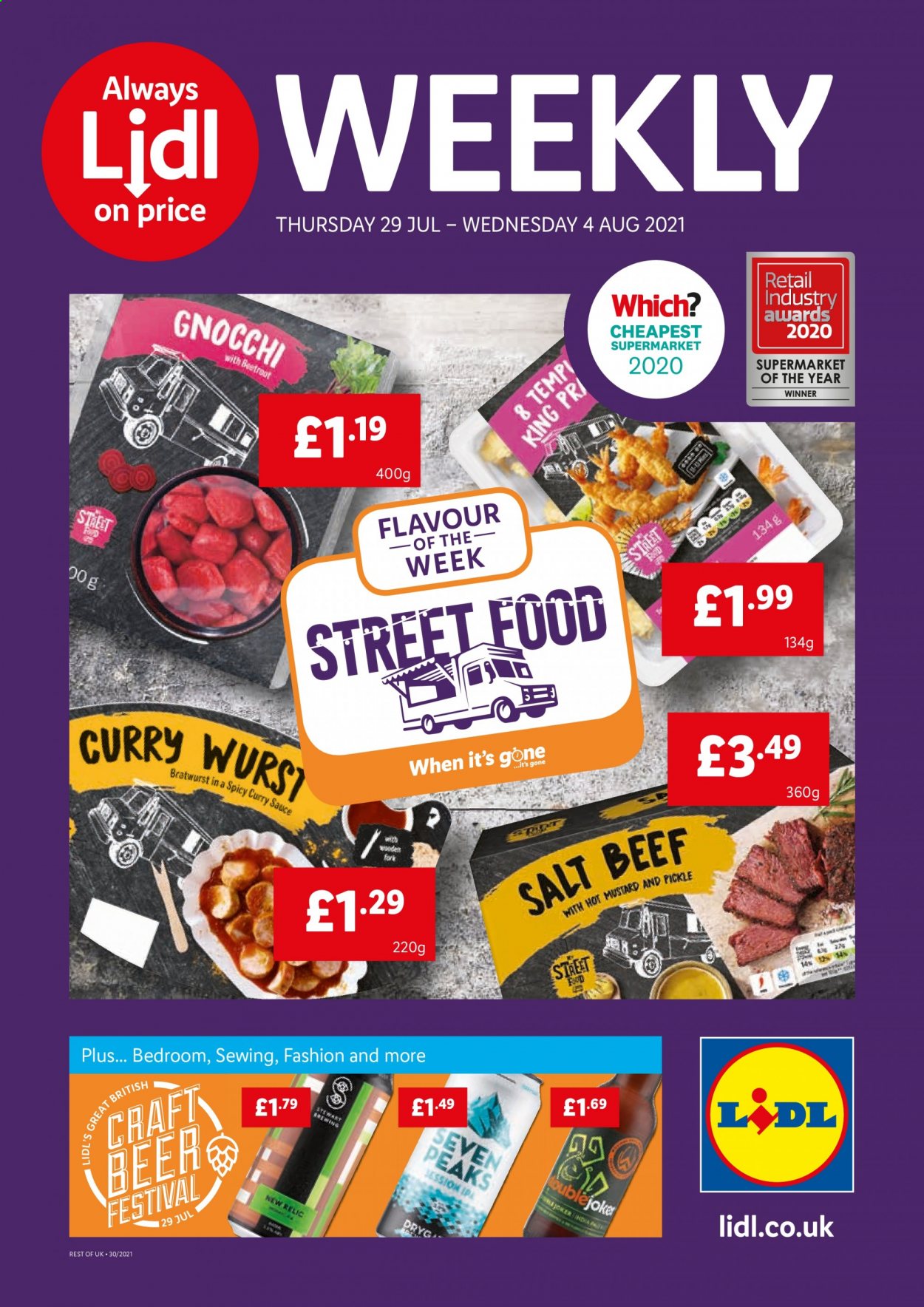 Lidl offer - 29/07/2021 - 04/08/2021. Page 1