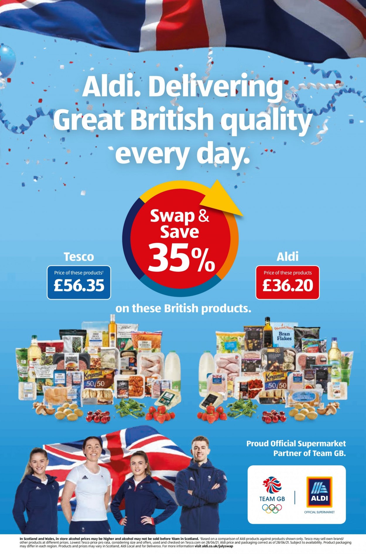 thumbnail - Aldi offer  - 25/07/2021 - 01/08/2021 - Sales products - alcohol. Page 35.
