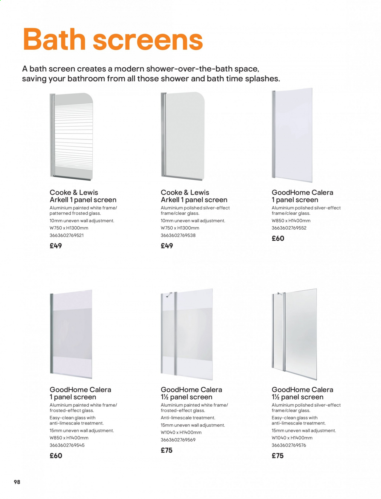 B&Q offer. Page 98