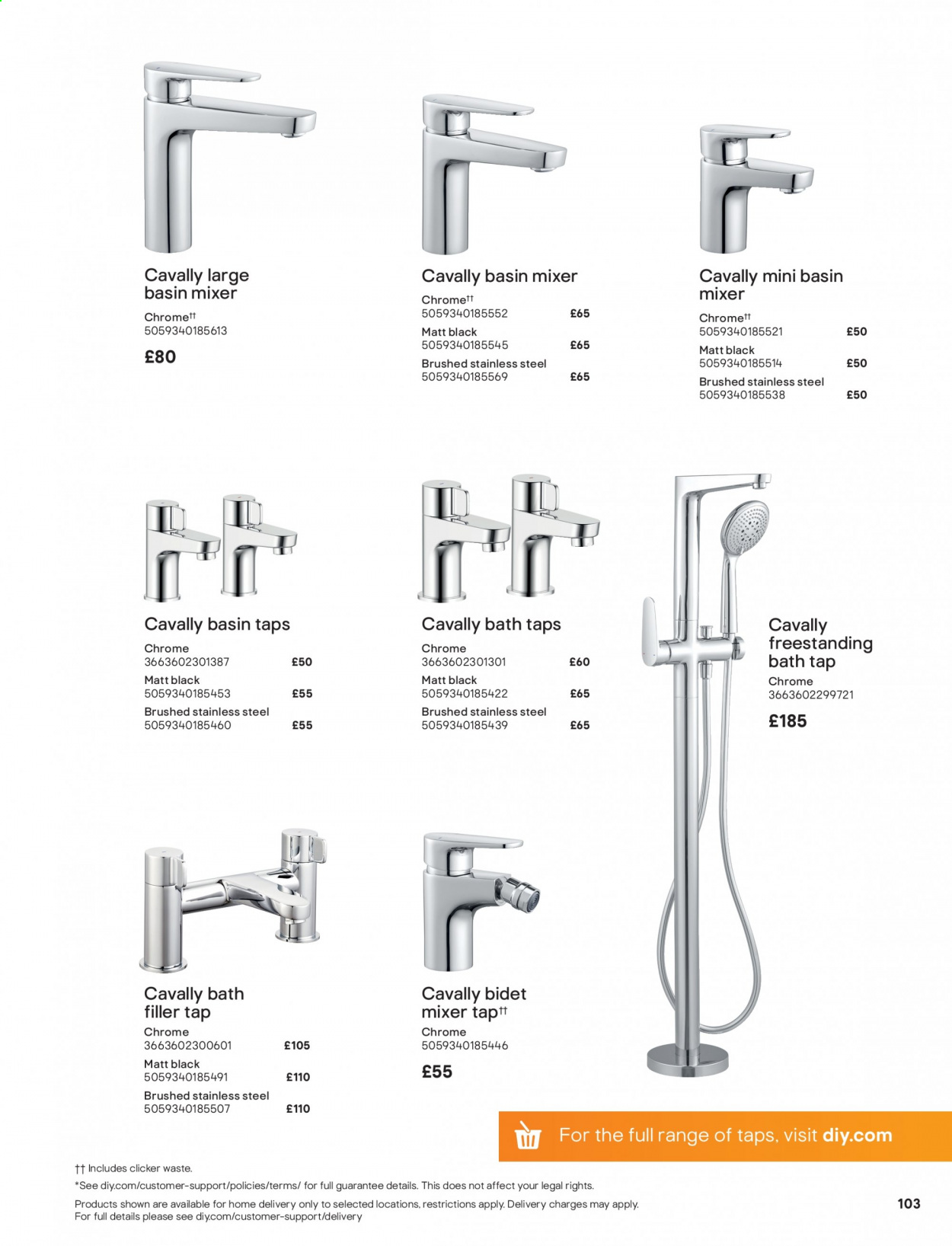 B&Q offer. Page 103