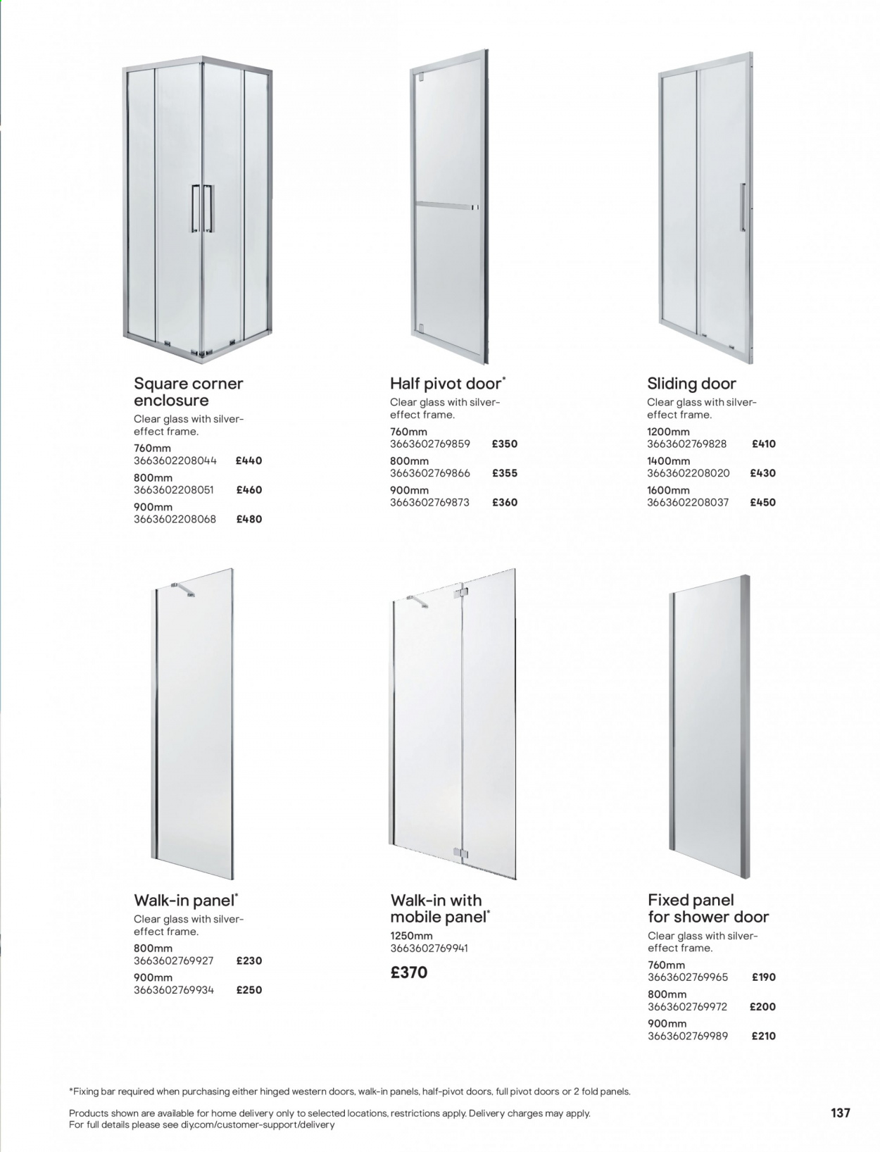 B&Q offer. Page 137