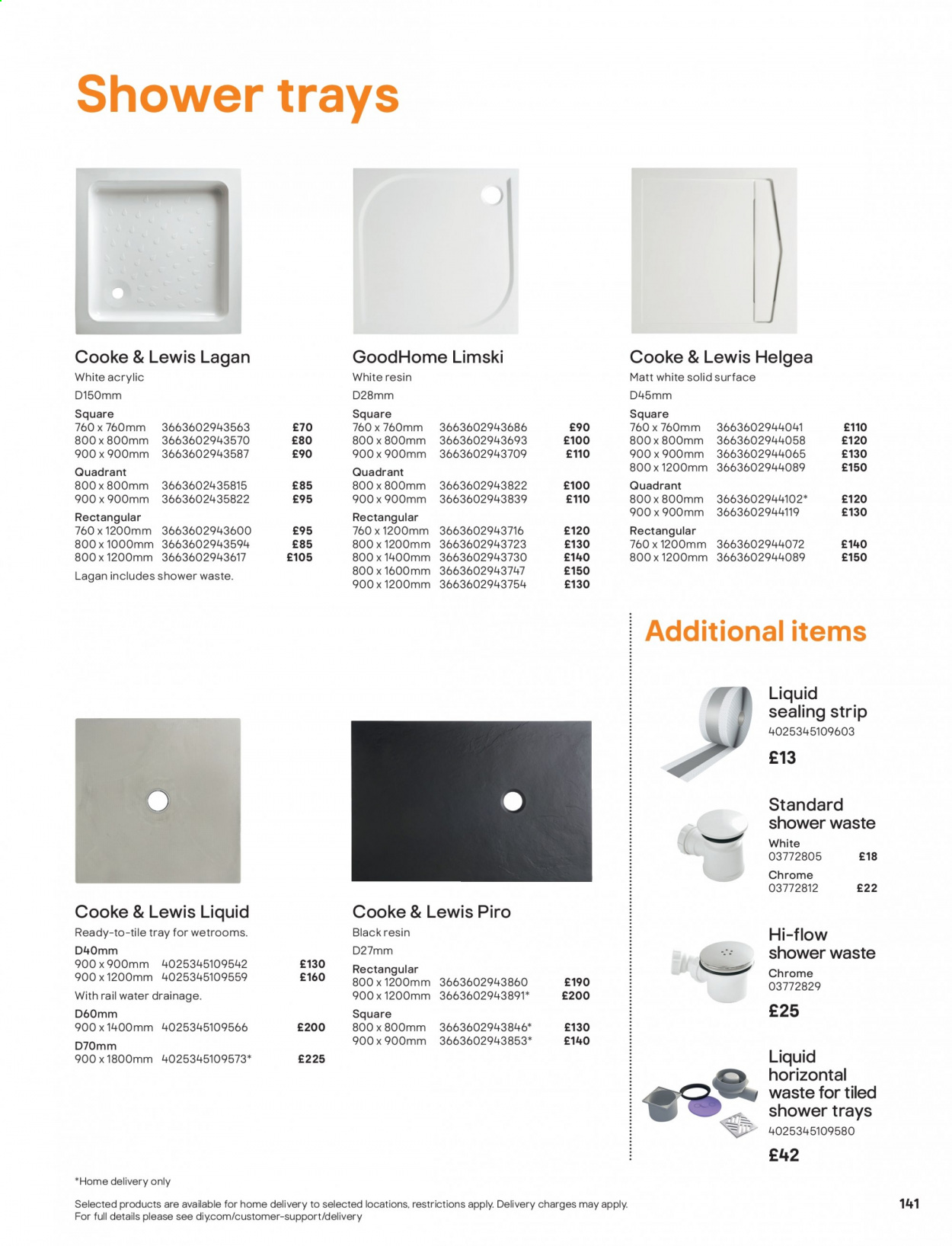 B&Q offer. Page 141