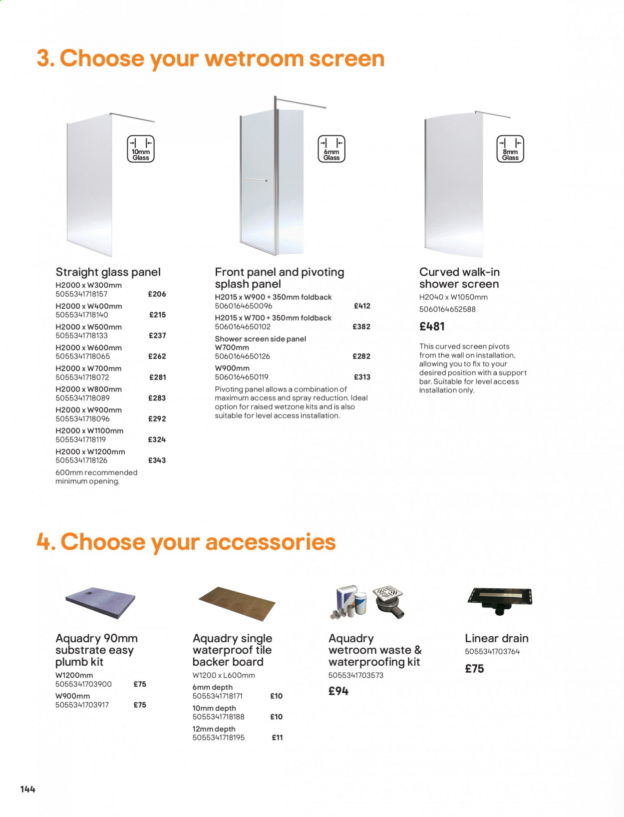 B&Q offer. Page 144