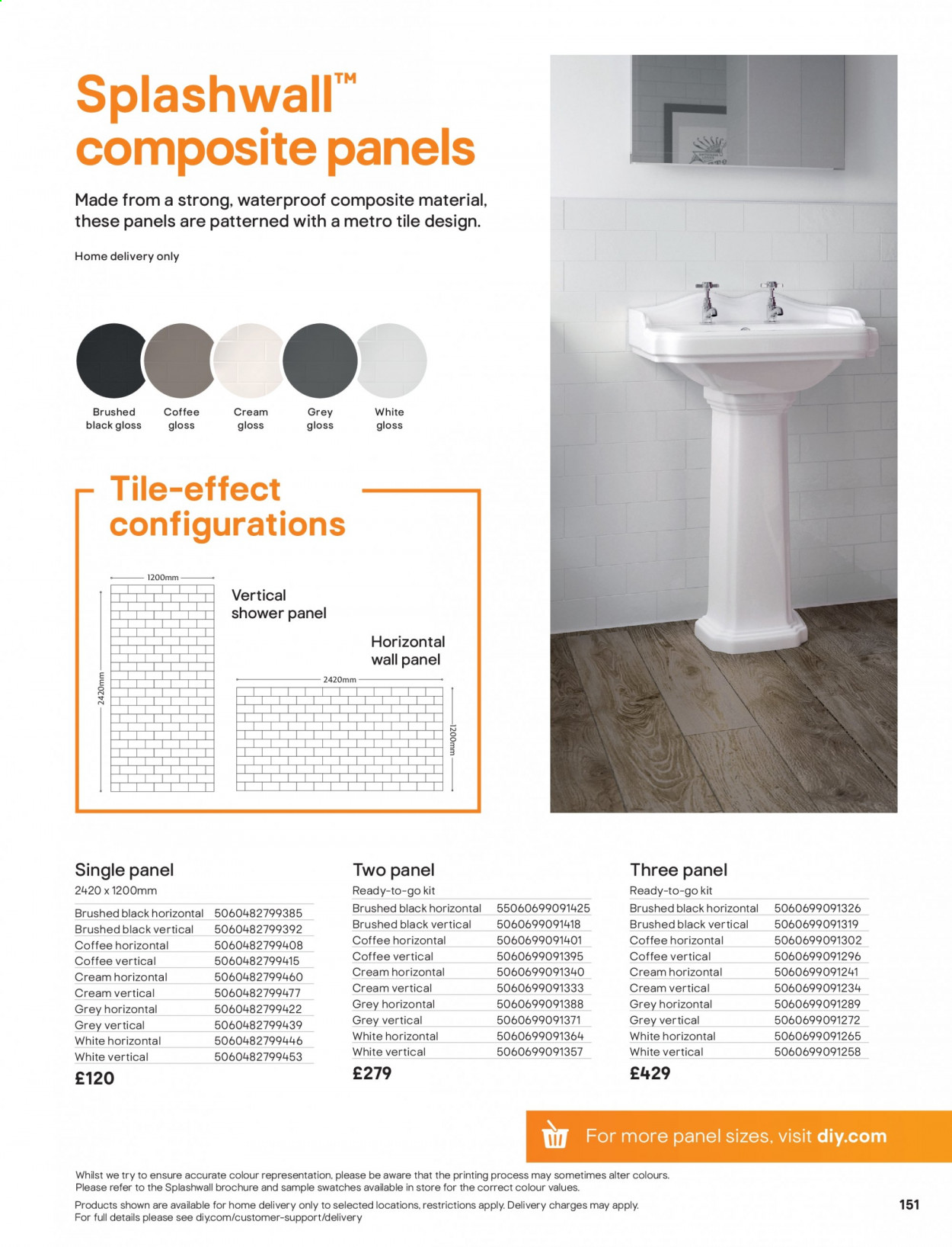 B&Q offer. Page 151
