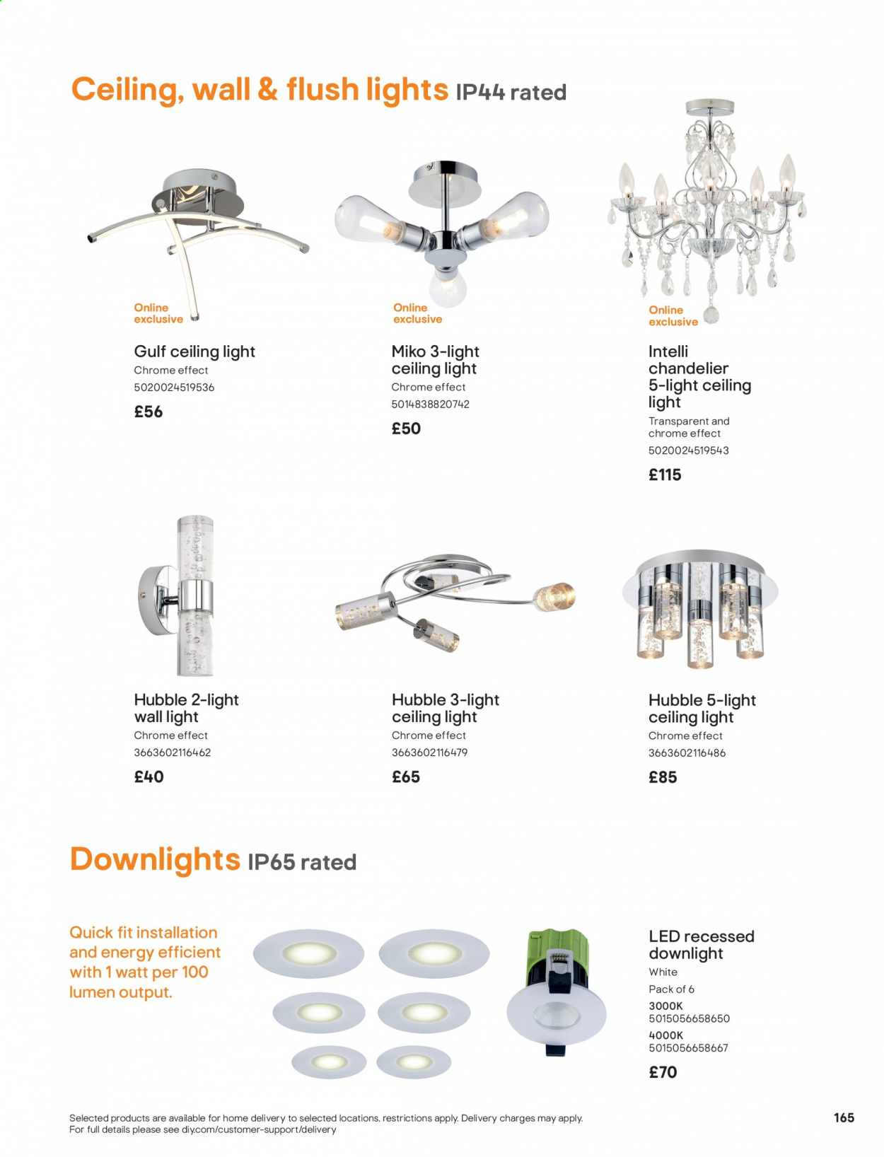 B&Q offer. Page 165