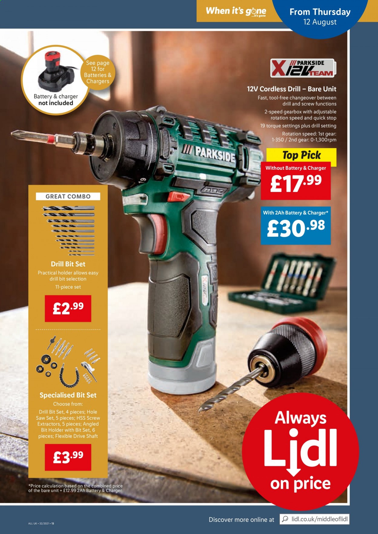 Lidl offer - 12/08/2021 - 18/08/2021. Page 13