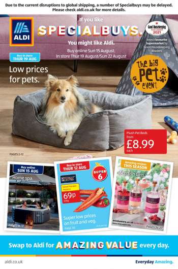 Aldi offer  - 15.8.2021 - 22.8.2021.