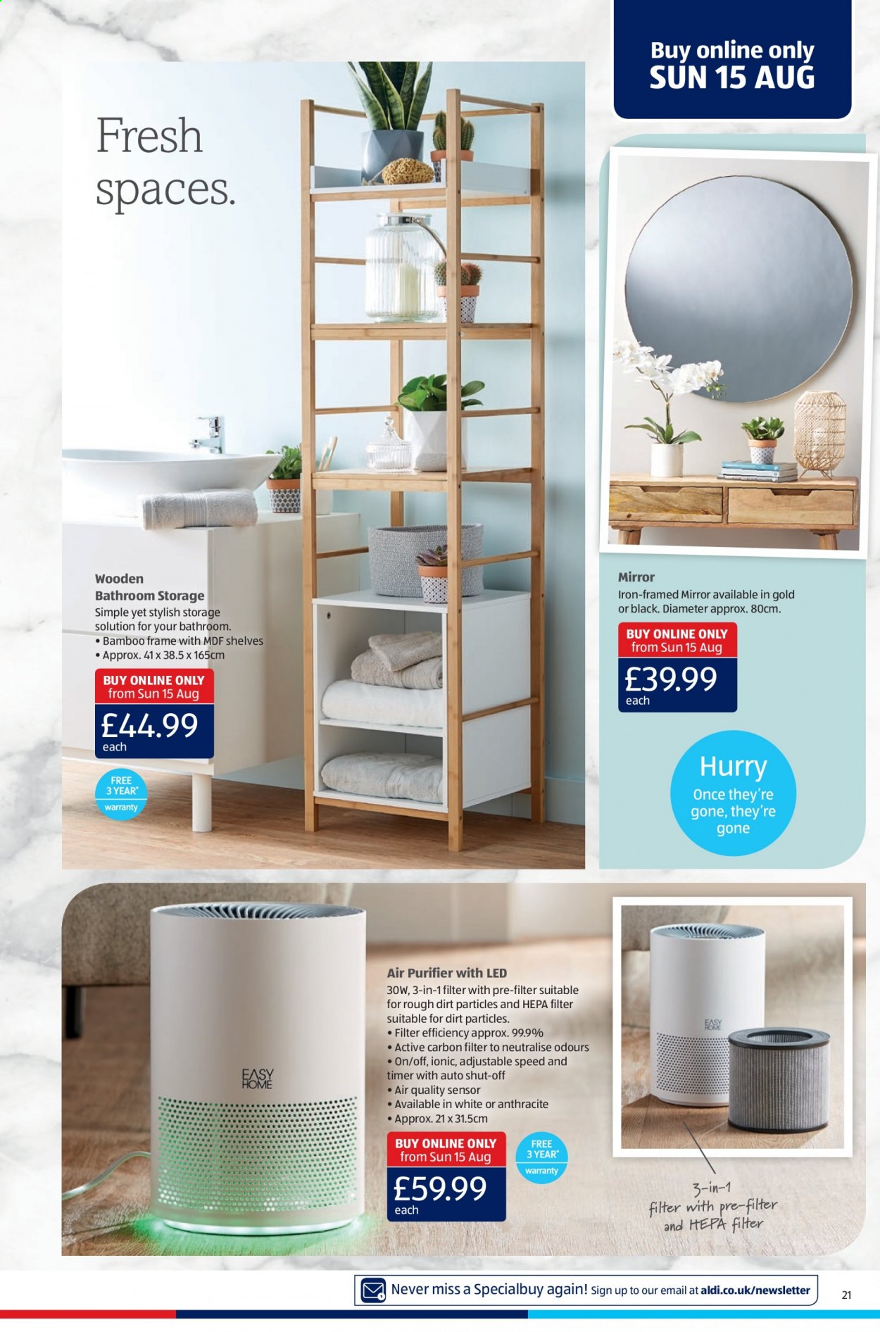 Aldi offer - 15/08/2021 - 22/08/2021. Page 21