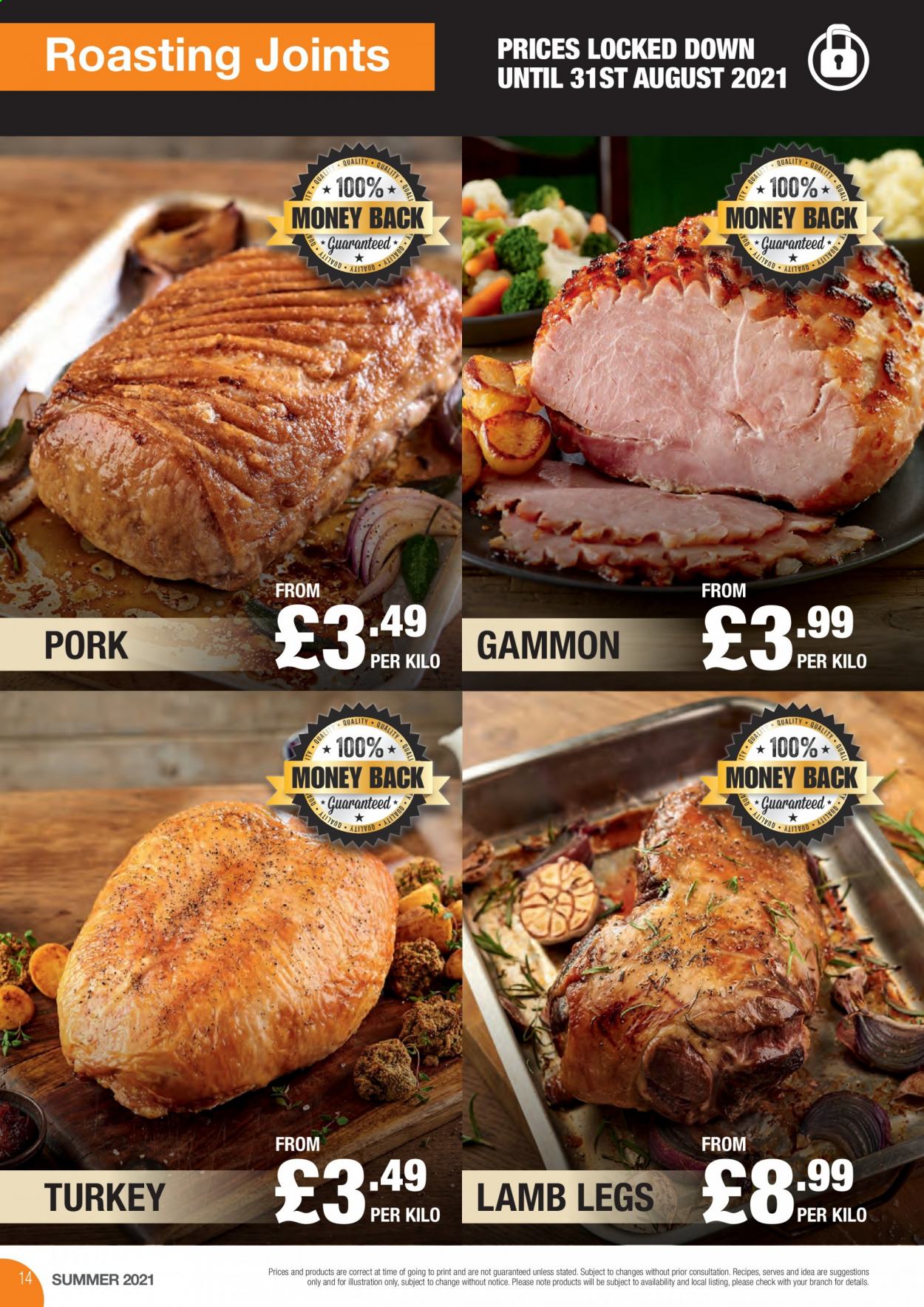 Makro offer  - 17.8.2021 - 31.8.2021 - Sales products - gammon. Page 14.