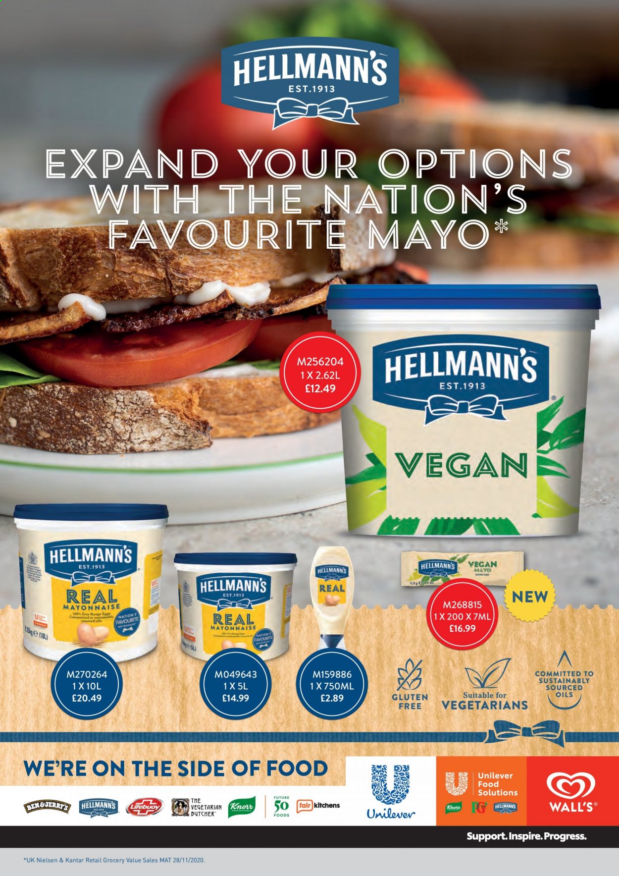 Makro offer  - 17.8.2021 - 31.8.2021 - Sales products - Knorr, Hellmann’s, mayonnaise, Lifebuoy. Page 34.
