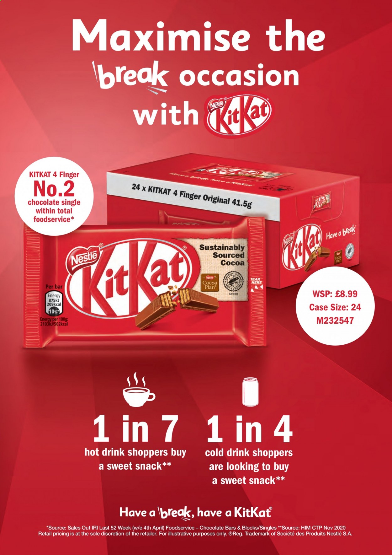 thumbnail - Makro offer  - 17/08/2021 - 31/08/2021 - Sales products - KitKat, Nestlé, snack, chocolate bar, cocoa. Page 41.