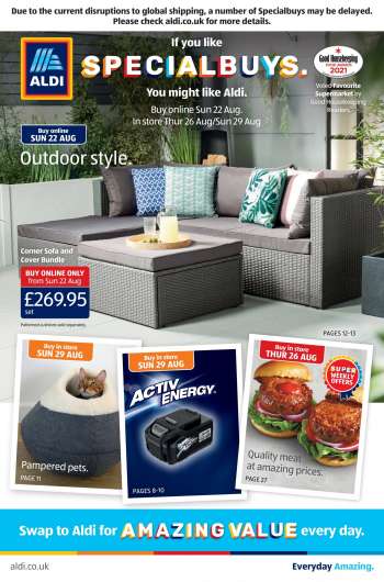 Aldi offer  - 22.8.2021 - 29.8.2021.