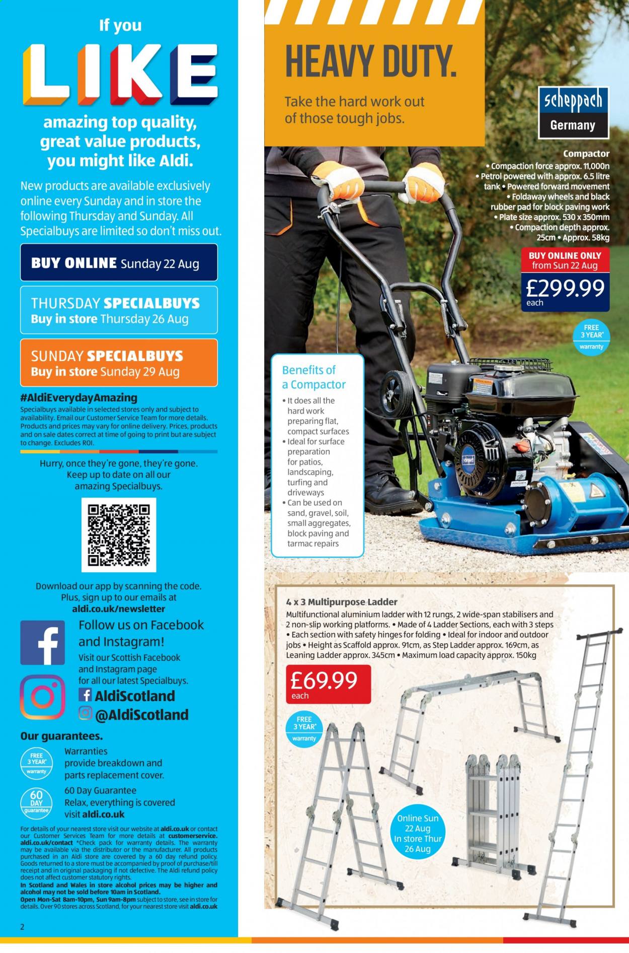 Aldi offer - 22/08/2021 - 29/08/2021. Page 2