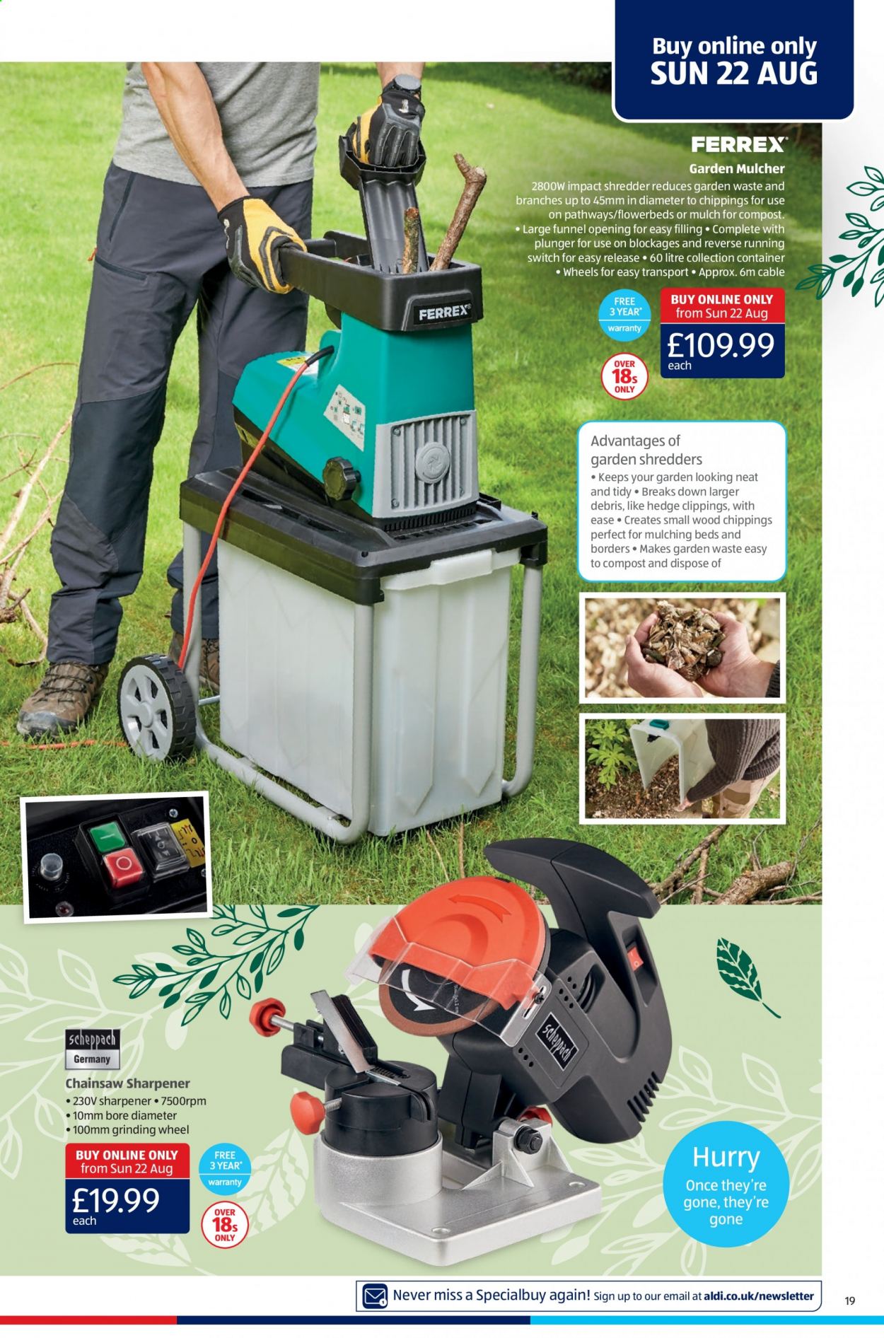 Aldi offer - 22/08/2021 - 29/08/2021. Page 19