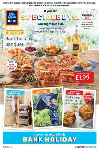 Aldi offer  - 29.8.2021 - 5.9.2021.