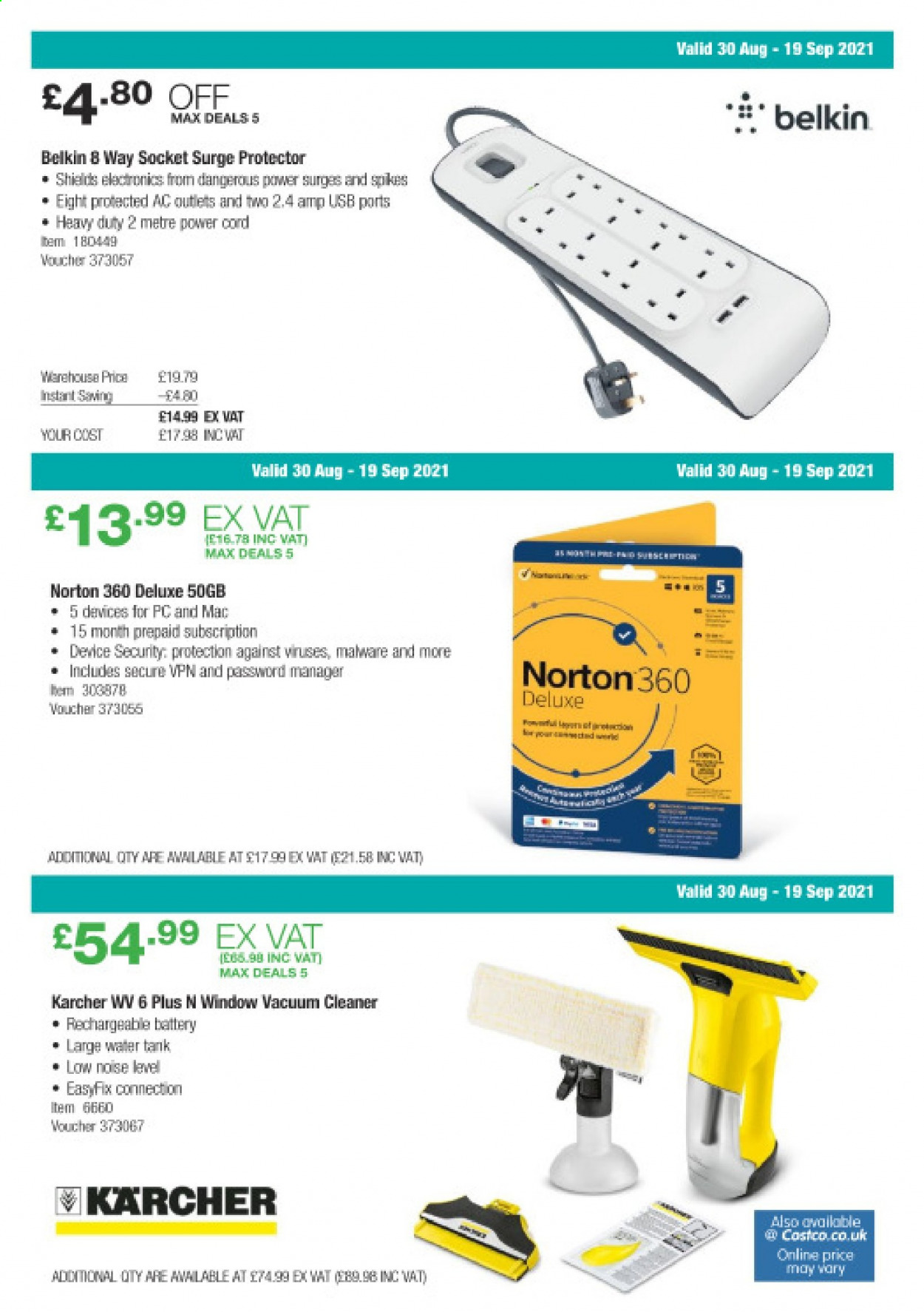 Costco offer - 30/08/2021 - 19/09/2021. Page 5