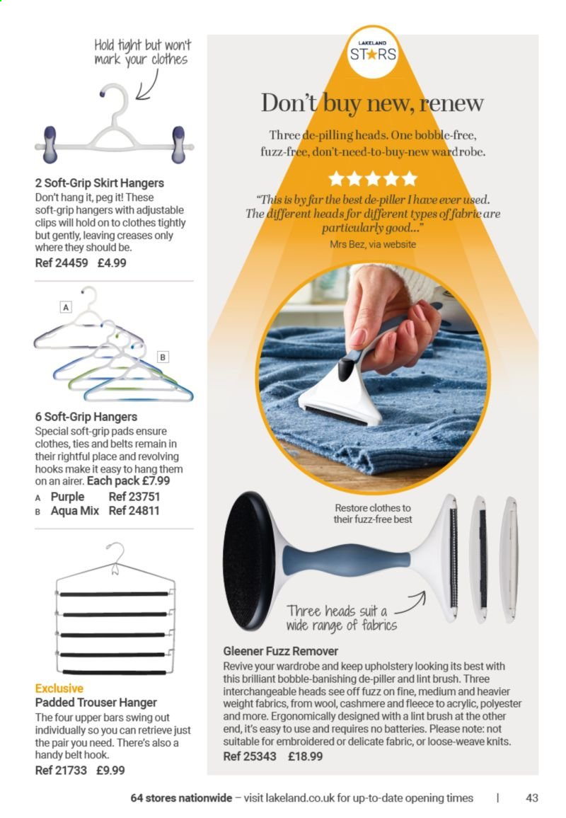Lakeland offer. Page 43