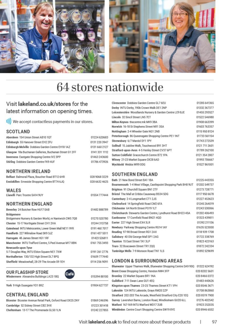 Lakeland offer. Page 97