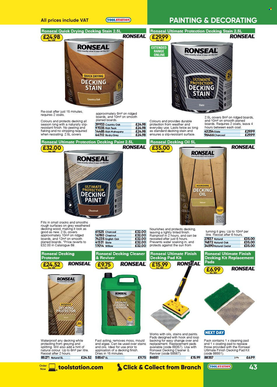 thumbnail - Toolstation offer  - Sales products - cleaner. Page 43.