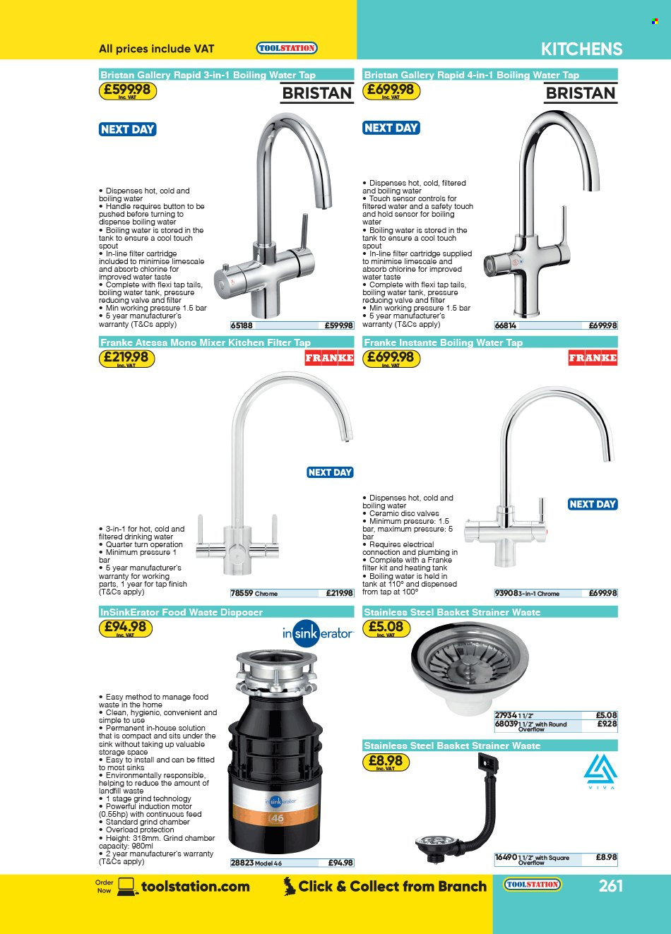 thumbnail - Toolstation offer  - Sales products - basket. Page 261.